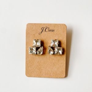 J.Crew Crystal Stud Earrings